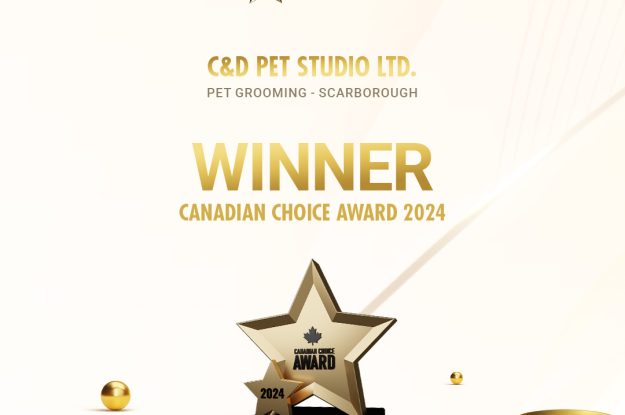 C&D Pet Studio: Your Local Winner of the Canadian Choice Award 2024